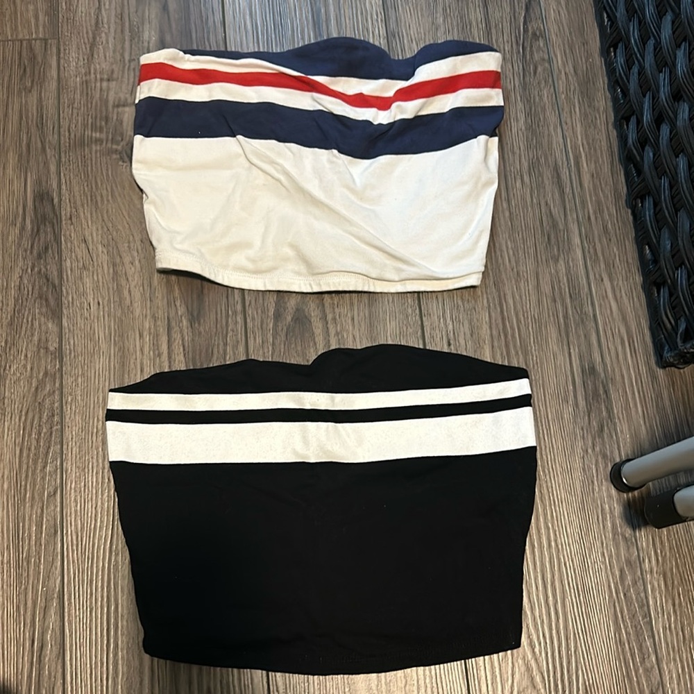 Garage crop tops